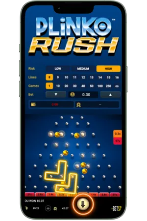Plinko Rush gameplay